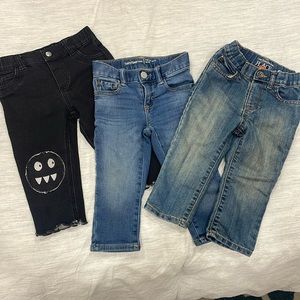 Boys Jean Lot 3 jeans- GAP, The Children’s Place and more- Size 2T 18-24 months